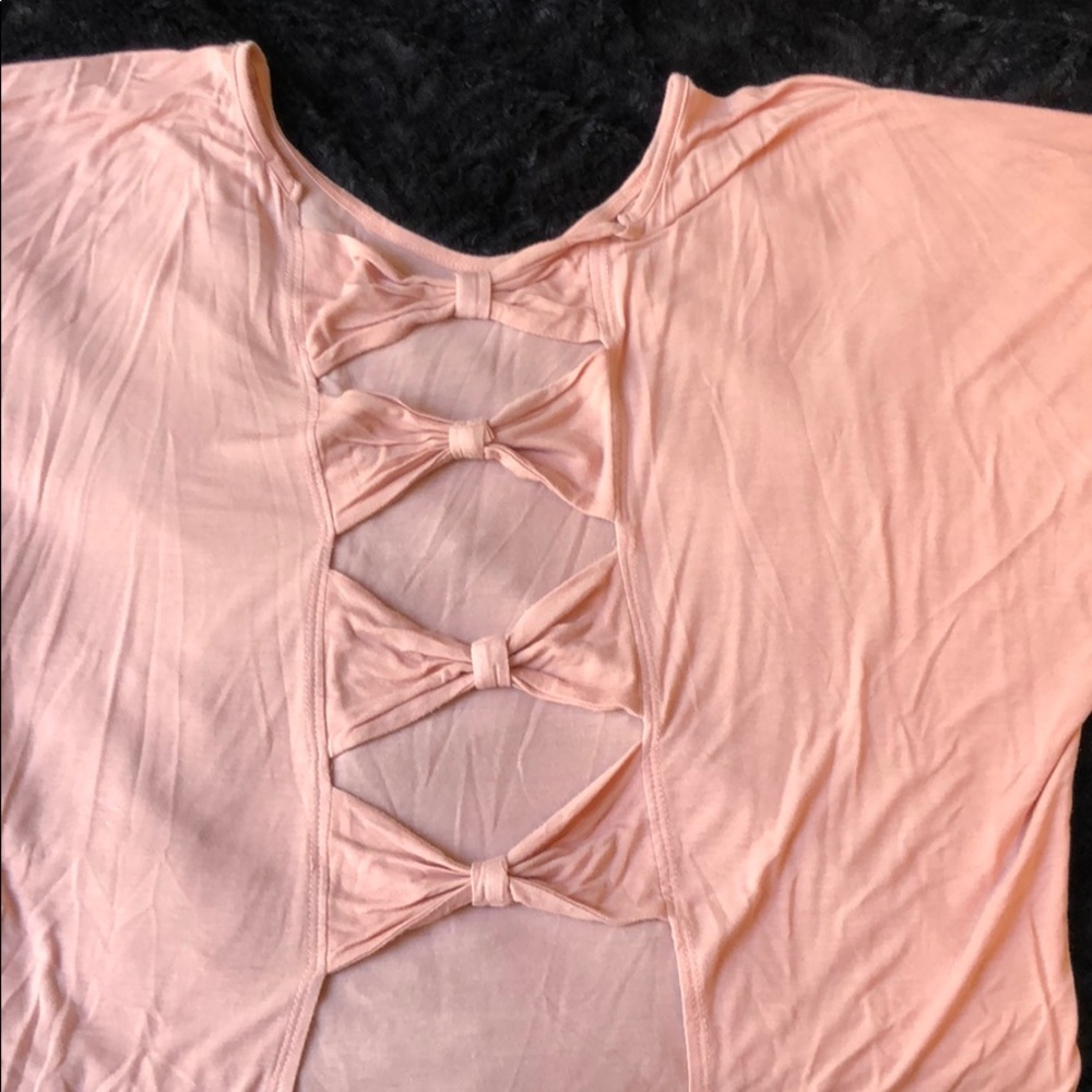 Haute Society Bow Back Tee